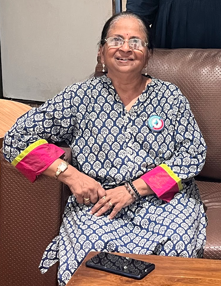 <b>Silver Talkies Club member Veena Iyer has countered ageist stereotypes by learning dance movement therapy after retirement. She continues to be a lifelong learner by upskilling herself. Image courtesy: Silver Talkies</b>
