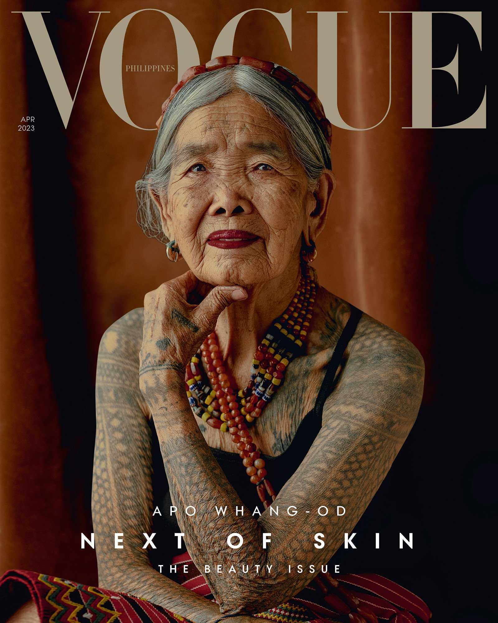 <b>Apo Whang Od on the Vogue cover/Image: Twitter</b>