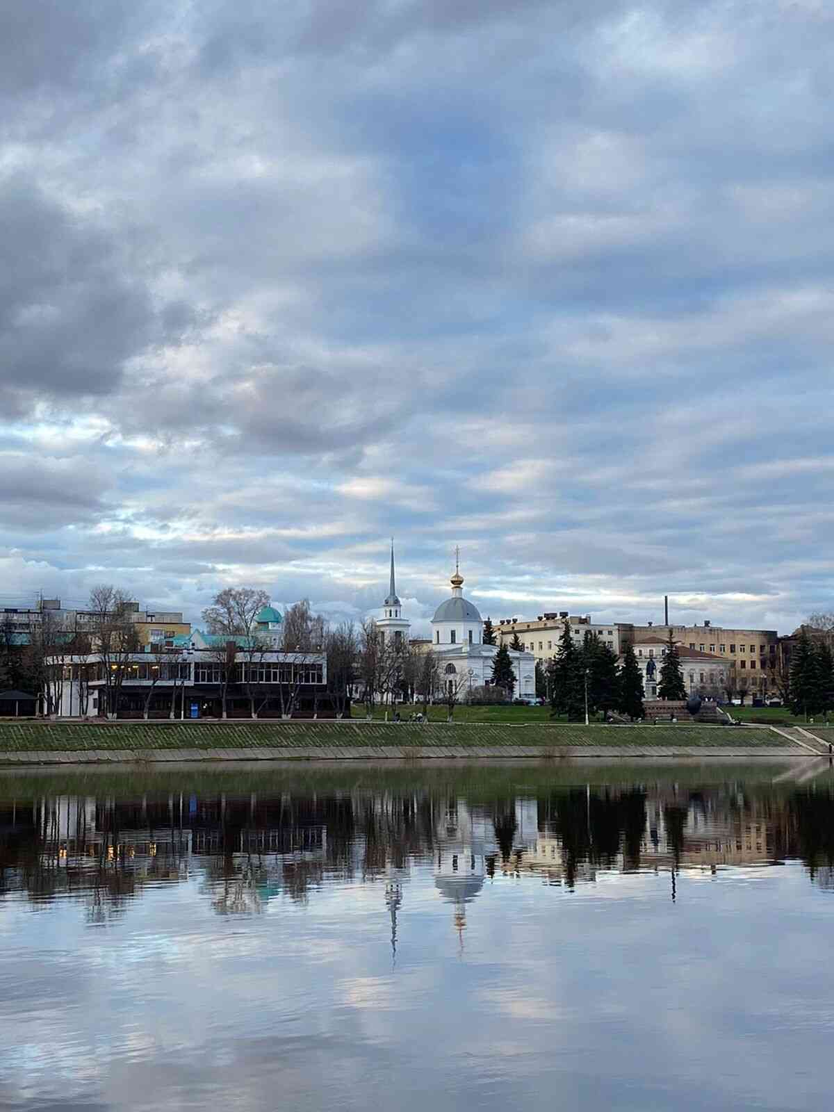 Tver on the river Volga; Photo by Olga Shmakova