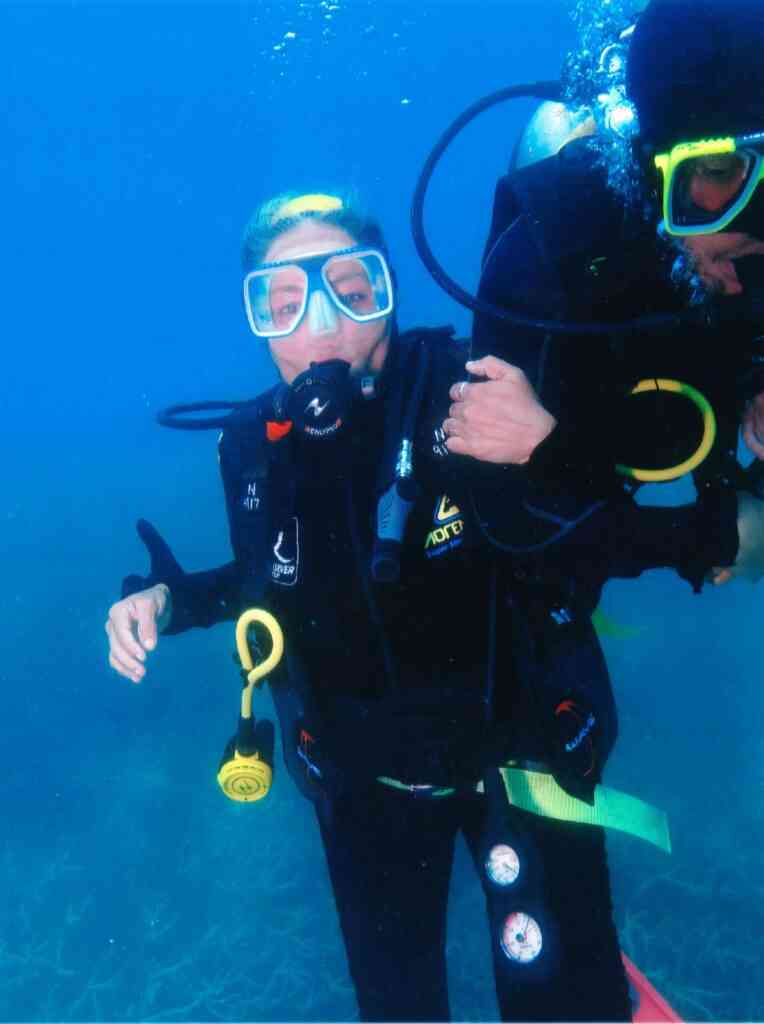 <b>Sudha goes scuba diving</b>